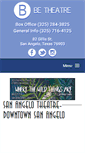Mobile Screenshot of betheatre.com